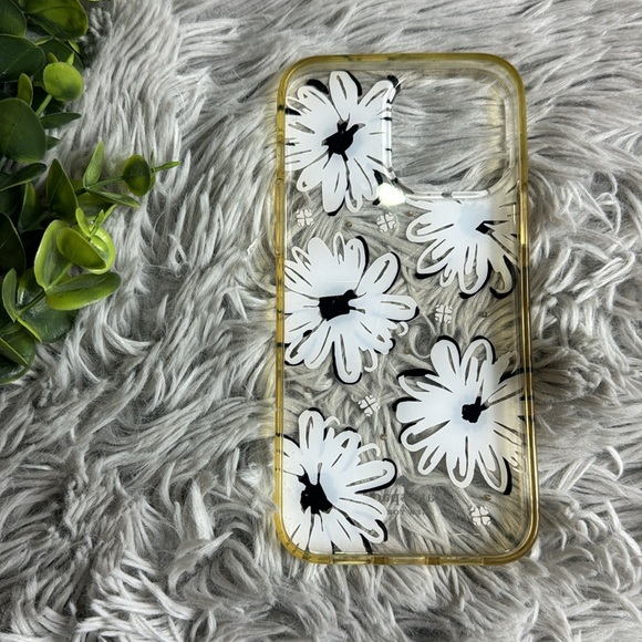 Kate spade floral white  and clear iPhone 12 Pro Max case - Picture 3 of 5